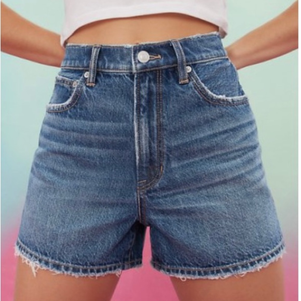 AE highrise Jean Shorts